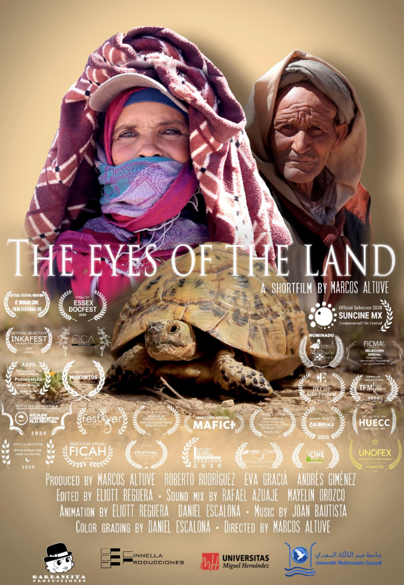 Fig 3. Poster of the short documentary film The eyes of the land. 